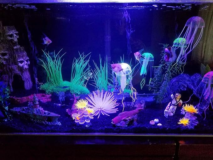 LED Aquarium Light, 7.5inch Colorful Fish Tank Light Submersible Underwater - Image 7