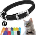 CollarDirect Leather Cat Collar, Cat Safety Collar by CollarDirect