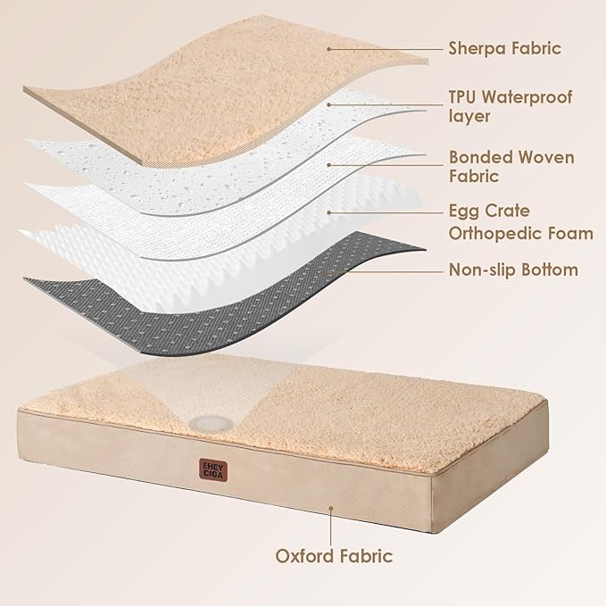 EHEYCIGA Orthopedic XL Dog Beds - Image 4