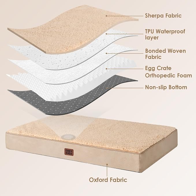 EHEYCIGA Orthopedic Medium Dog Beds - Image 4