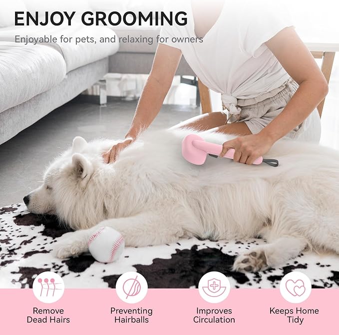 Aumuca Cat Brushes for Indoor Cats, Cat Hair Brush for Shedding, Cat Brush for - Image 8