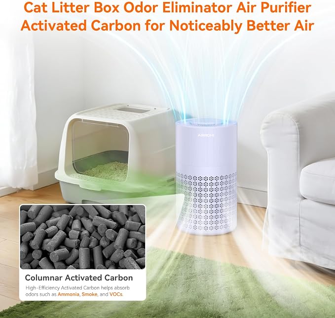 AIRROMI Air Purifier for Bedroom - Image 4
