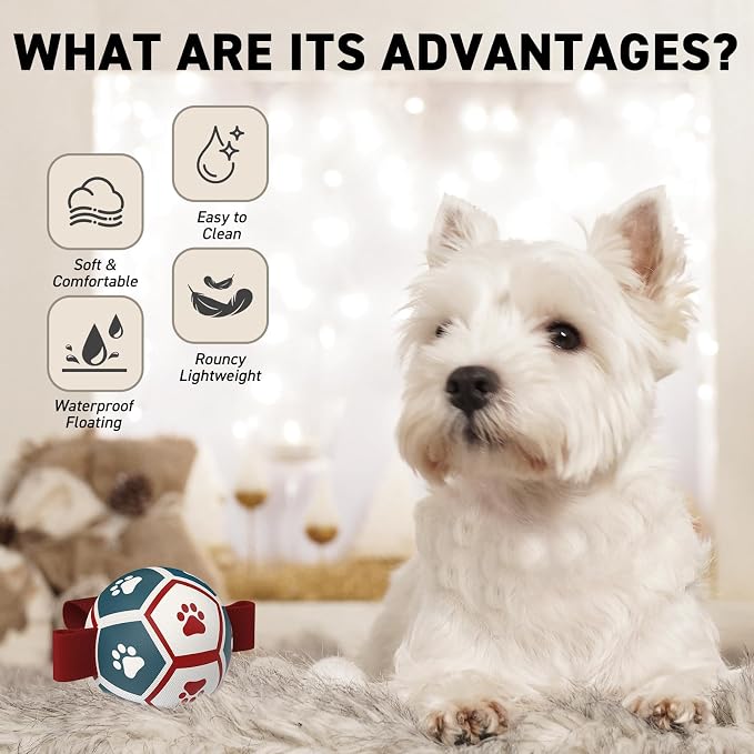 QDAN Small Dog Toys, Puppy Balls, Dog Balls - Image 5