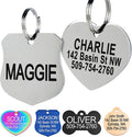GoTags Stainless Steel Pet ID Tags, Personalized Dog Tags and Cat Tags by GoTags