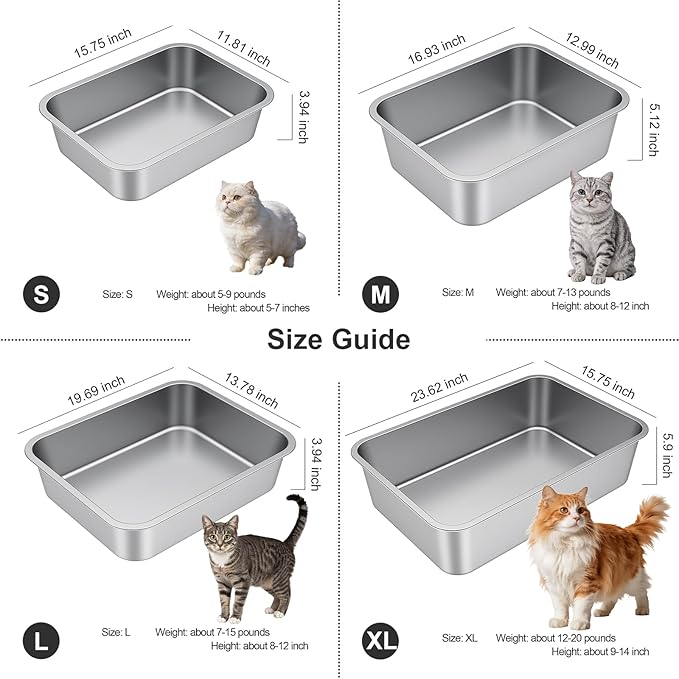 Stainless Steel Litter Box - Image 8
