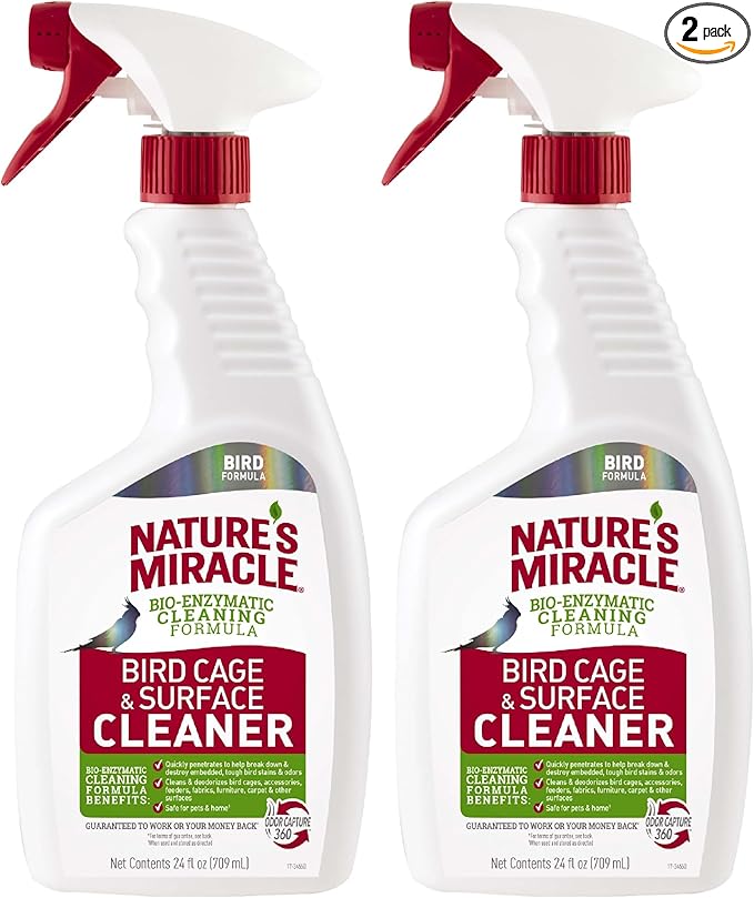 Nature's Miracle Bird Cage & Surface Cleaner by NaturesMiracle