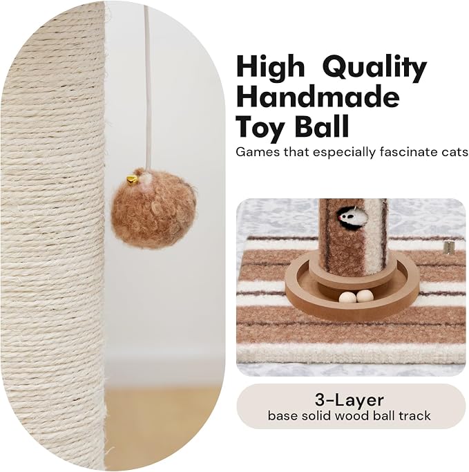 34inches Tall Cat Scratching Post - Image 6