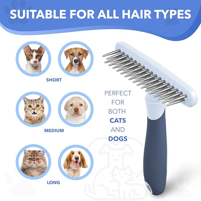 Dog rake deshedding dematting Brush Comb - Image 3
