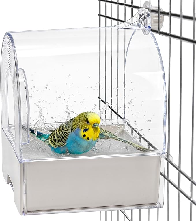Coloch Hanging Bird Bath for Cage by Coloch