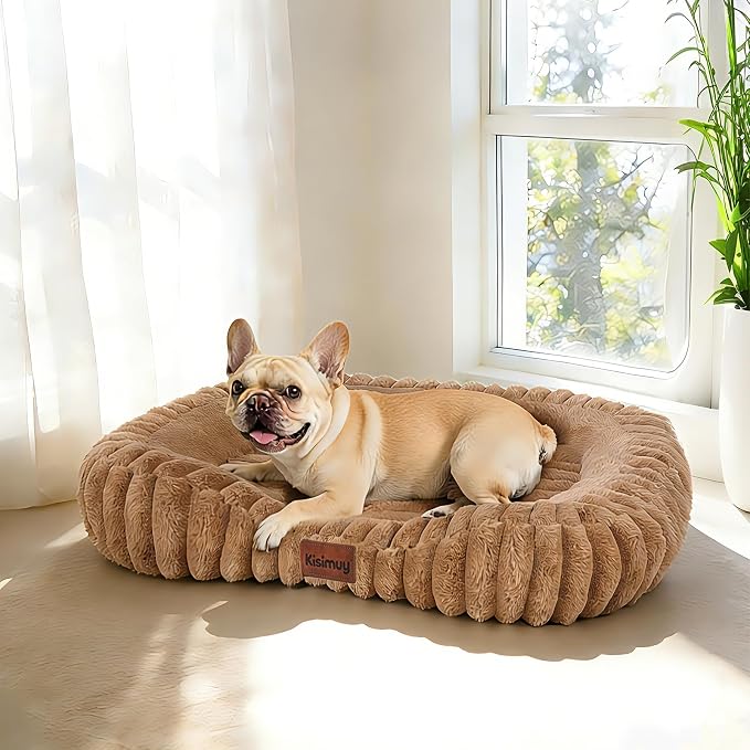 Cute Dog Bed for Medium Size Dog, Calming Medium Dog Cat Bed by Unknown