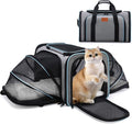 Expandable Pet Carrier, Airline Approved Soft-Sided Cat Dog Travel Bag by Unknown