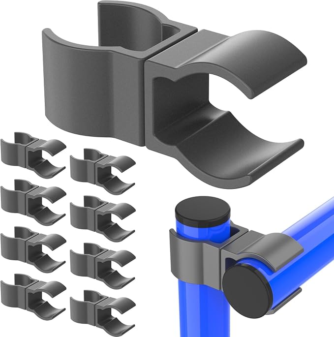 Two-Way Clamp for Dog Agility Training Hurdles, Adjustable Jump Connectors by AHAILUOO