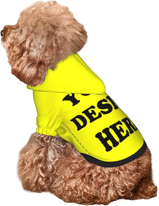 Personalized Chihuahua Dog Hoodie, Custom Pet Warm Sweatshirt Costume - Image 6