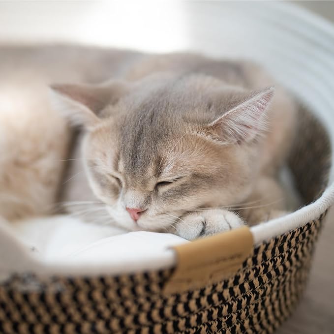 CHEERHOME PETS Cat Bed Basket - Image 9