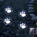 Paw Print Solar Lights by Unknown