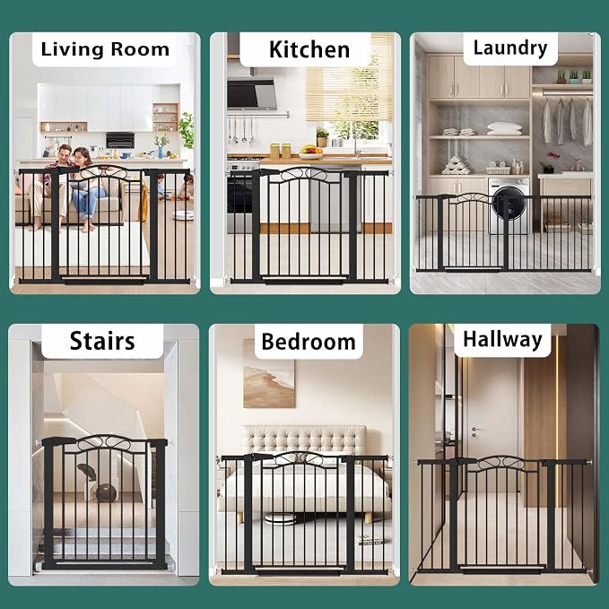 Fairy Baby 70.9"-76.3" Extra Wide Baby Gate - Image 8