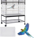 Daoeny Large Bird Cage Cover, Bird Cage Seed Catcher, Adjustable Soft Airy by Daoeny