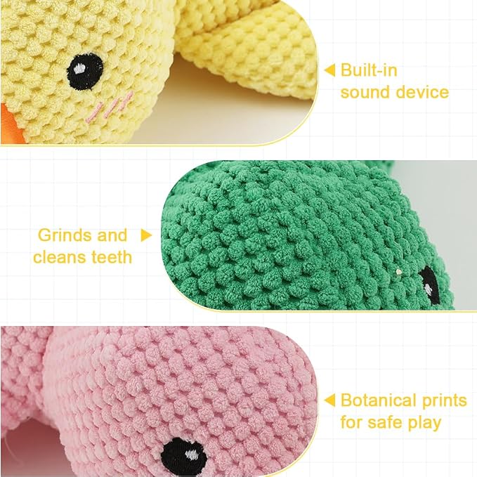 Dog Toys for Aggressive Chewers, 2025 Upgraded Dog Chew Toys for Small Large - Image 5