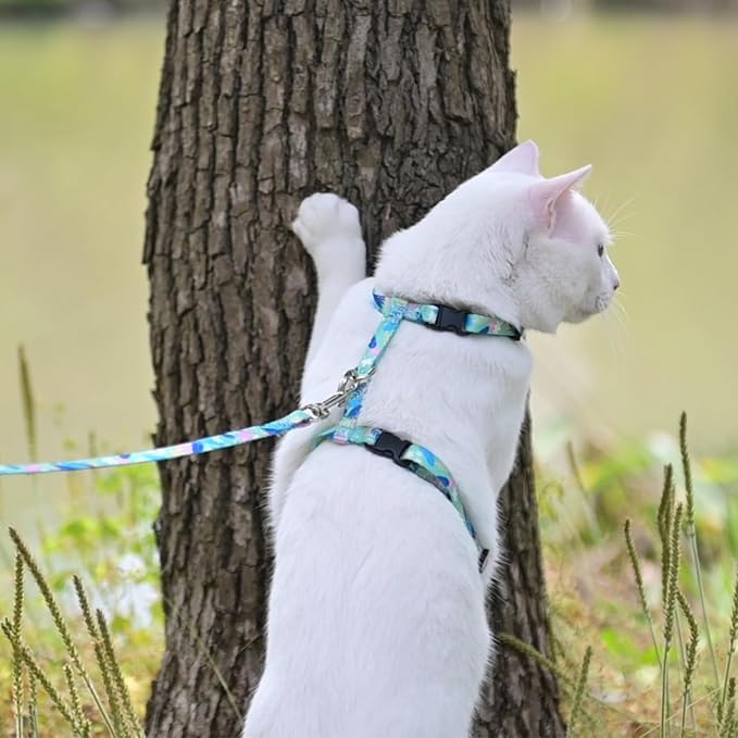 KOOLTAIL Cat Harness and Leash Set, Escape Proof Adjustable Kitten Harness - Image 6