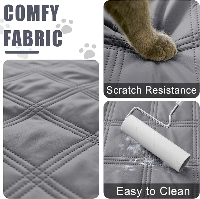 Smiry Waterproof Dog Bed Cover Blanket 30x53, Soft Reversible Pet Blanket - Image 4