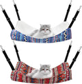 Jetec 2 Pack Cat Hammock for Cage, Catio Accessories Reversible Soft Cats Bed by Jetec