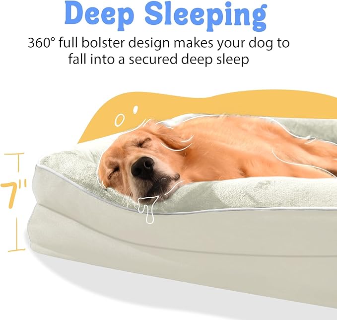 Orthopedic Washable Large Dog Bed - Image 3