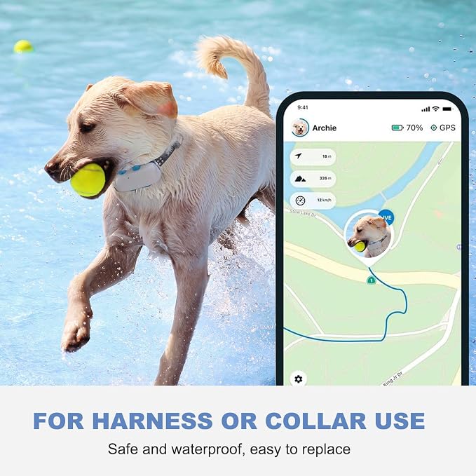 Dog GPS Tracker Rubber Clip Compatible - Image 5
