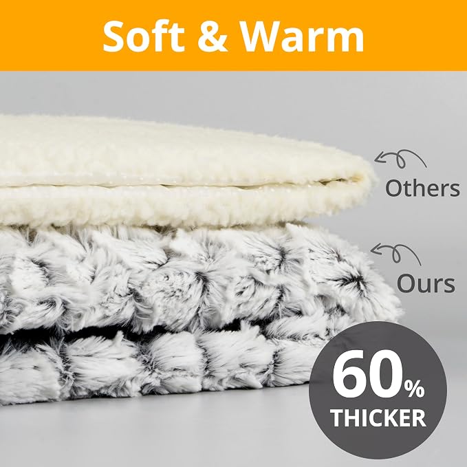 Self Warming Cat Bed, Non-Slip Heated Dog Mat Thermal Blanket - Image 3
