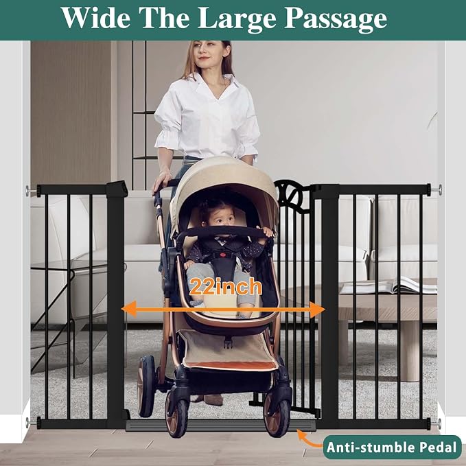 Fairy Baby 29.53"-32.28" Wide Baby Gate - Image 5