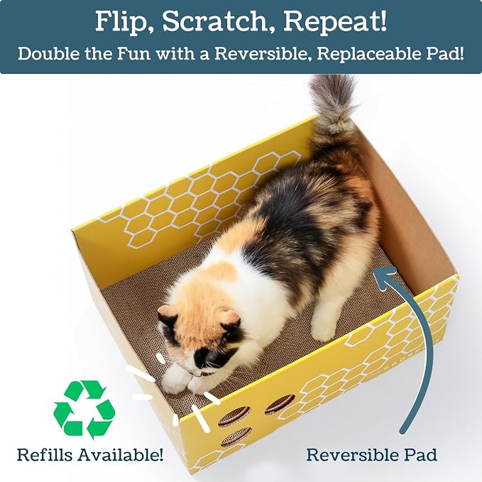 Extra Large Cardboard Cat Scratcher - Image 3