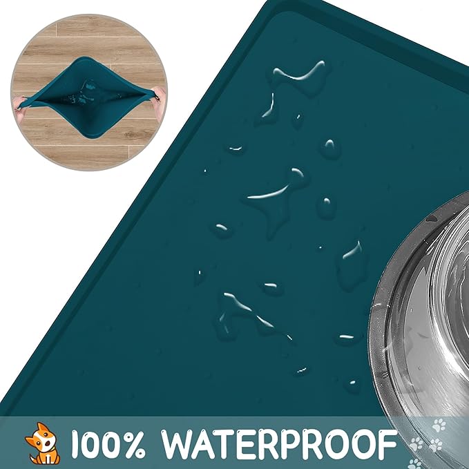 MateeyLife Silicone Cat & Dog Food Mat - Image 4