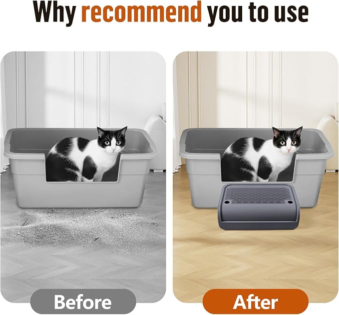 Bartuke Cat Litter Box Step, Cat Litter Ramp Mat - Image 6