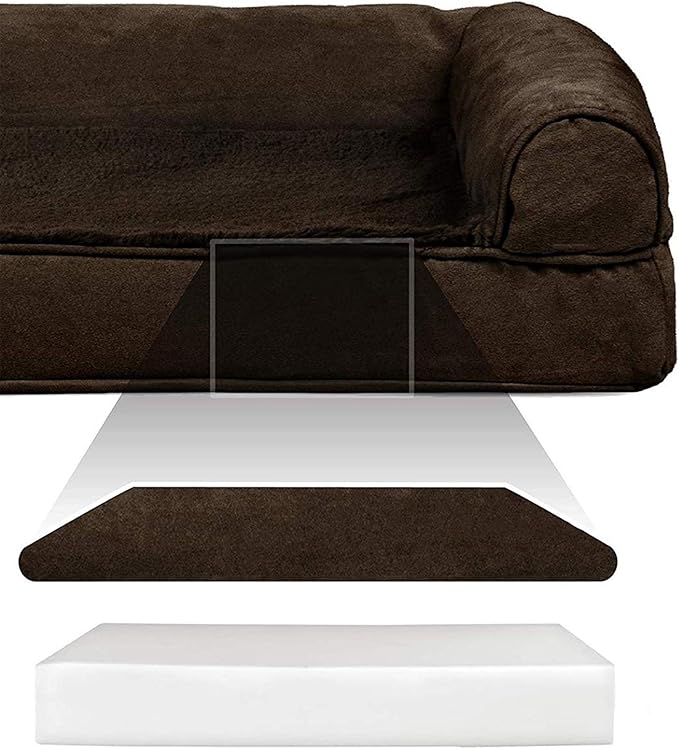 Furhaven Orthopedic Dog Bed for Large Dogs w/ Removable Bolsters & Washable - Image 2
