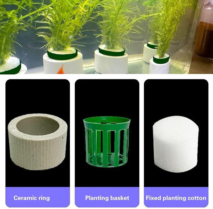 12 Pack New Upgrade Aquarium Plant Weights, Aquatic Plants Fixed Ring Set - Image 3