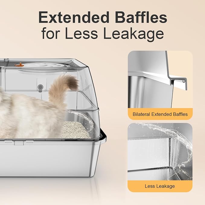 Stainless Steel Litter Box - Image 4