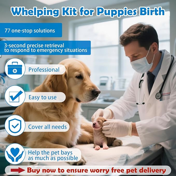 Whelping Kit for Puppies Birth - Image 2
