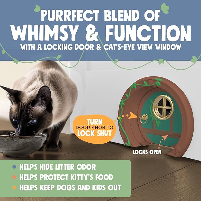 Gnome® Door Cat Door for Interior Doors - Image 3