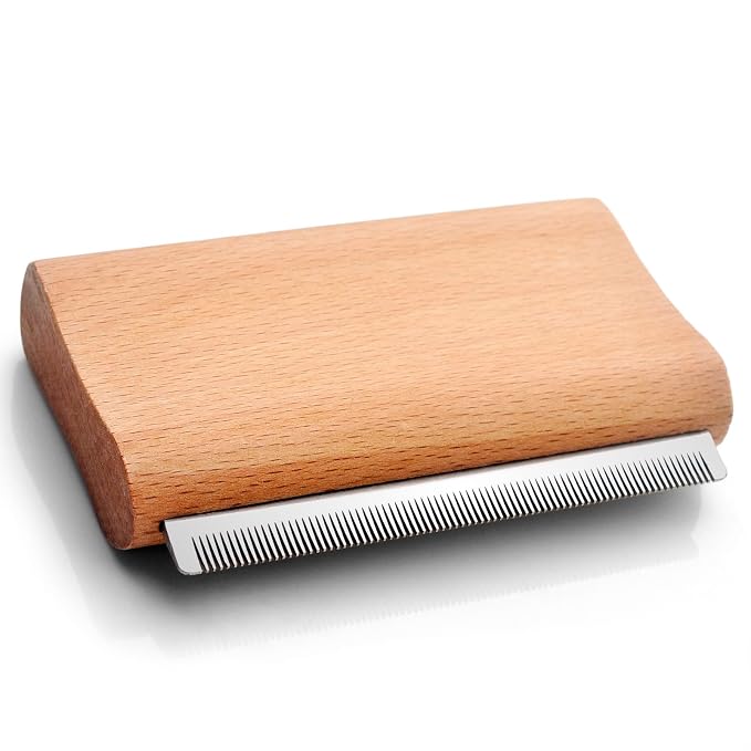 Dog Brush for Shedding | Pet Hair Removal Tool, Cat Grooming Supplies, by KAIFONG
