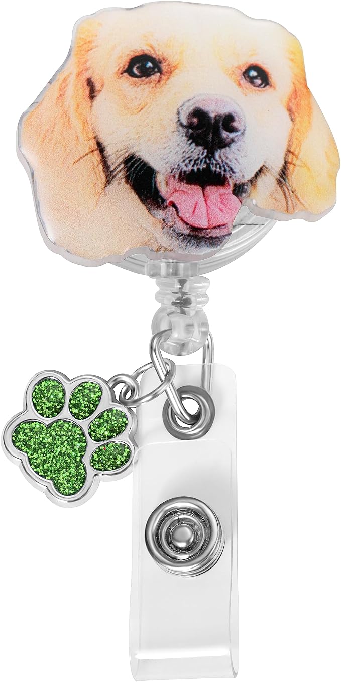 callie Personalized Pet Badge Reel by callie