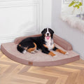 Large Orthopedic Dog Bed with Sides XXXL Dog Beds with Removable Washable Cover by Mekiy
