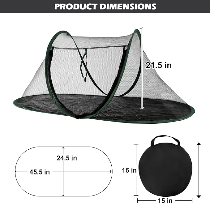 Cat Tent Outdoor, Pet Enclosure Tent Suitable - Image 2