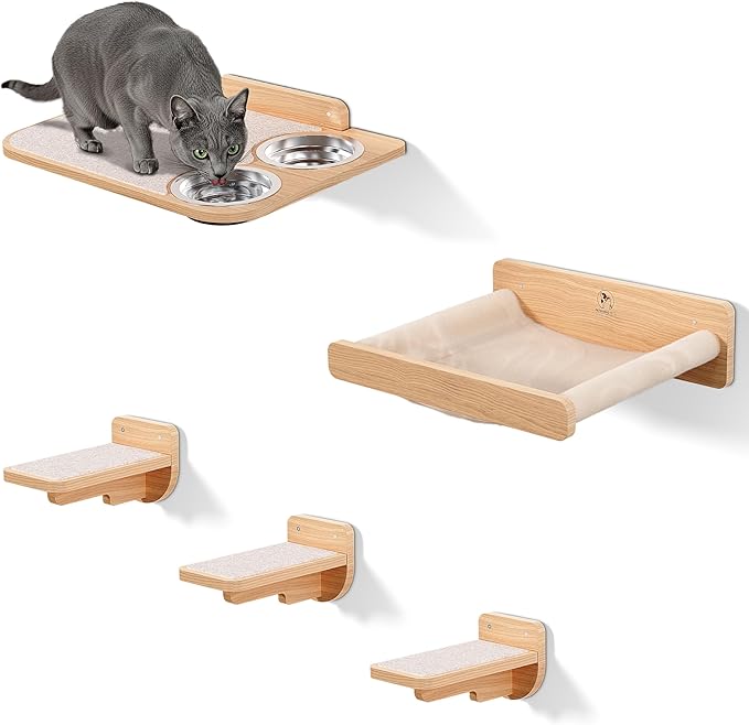 Space-Saving Cat Wall Shelves – Interactive Cat Wall Climber - Image 7