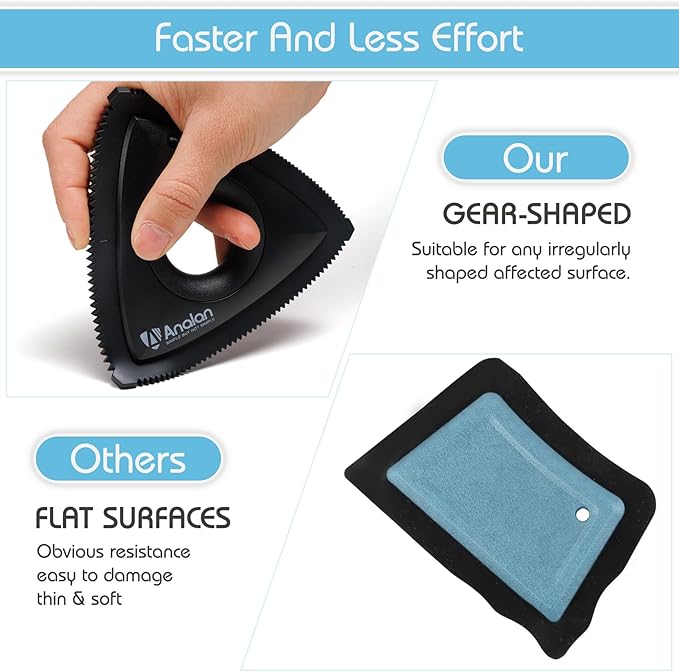 Analan Mini Pet Hair Remover for Car Detailing Supplies, Carpet Dog Hair - Image 4