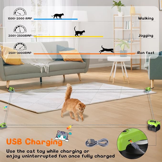 Interactive Cat Toy for Indoor - Image 4