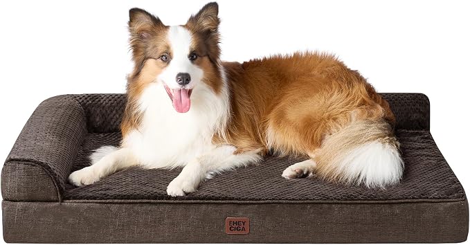 EHEYCIGA XL Dog Bed Memory Foam by EHEYCIGA