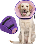 Dog Cone for Large Dogs After Surgery, Adjustable Soft Recovery Cone Collar for by LETSQK