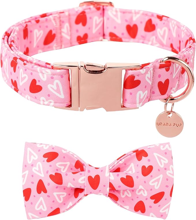 Valentine’s Day Dog Collar by UPURARAPUP