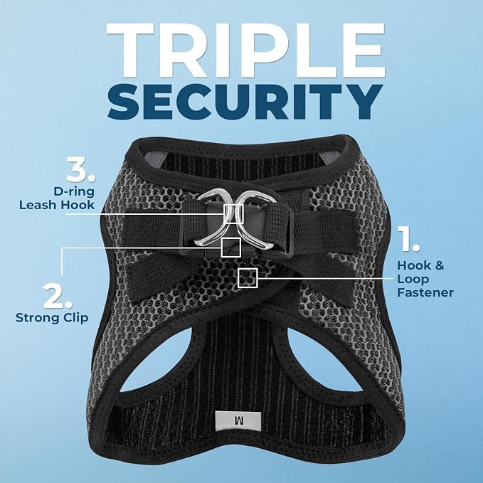 Best Pet Supplies Voyager Step-in Air All Weather Mesh Harness and Reflective - Image 3