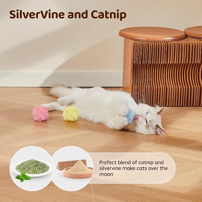Potaroma Chirping Cat Toys Balls - Image 4