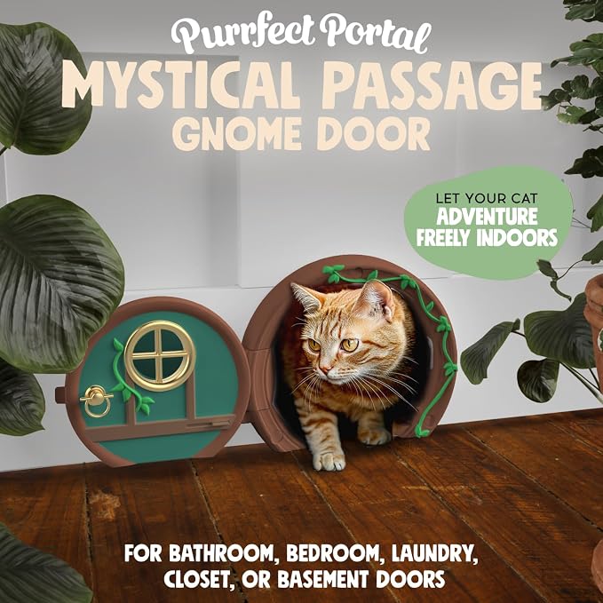 Gnome® Door Cat Door for Interior Doors - Image 2
